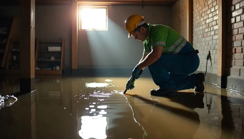 Professional water damage restoration services in Sandy Lake, PA